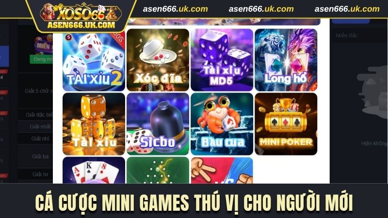 Cá cược Mini games thú vị cho người mới