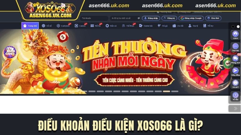 Giới thiệu điều khoản điều kiện Xoso66