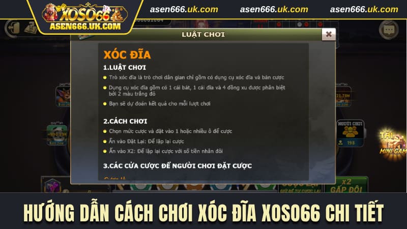 Hướng dẫn cách chơi xóc đĩa chẵn lẻ Xoso66 chi tiết nhất