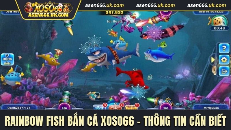 Rainbow Fish bắn cá Xoso66